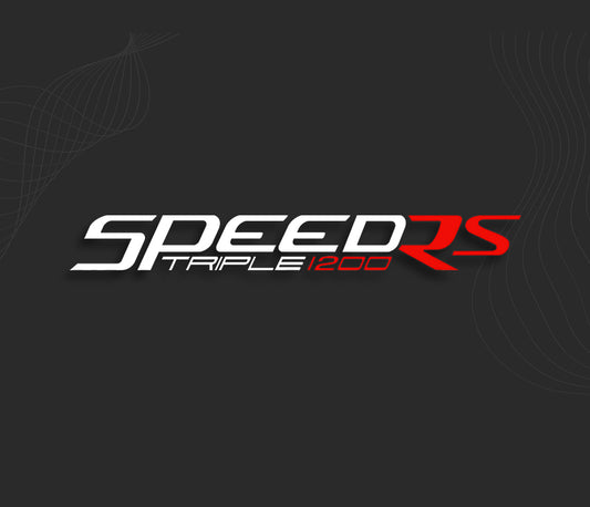autocollant moto triumph SPEED TRIPLE 1200 RS, stickers carénage.