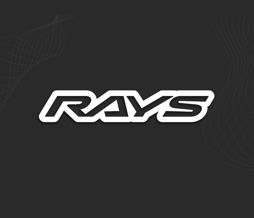 Autocollant Rays, logo jantes rays voiture.