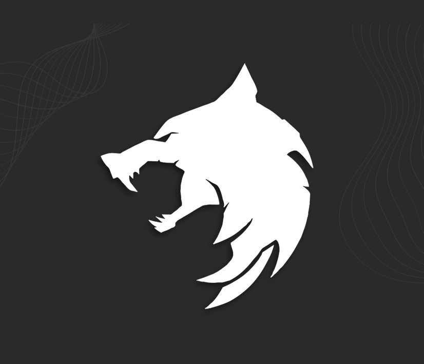 The witcher netflix, logo autocollant Géralt de Rives, the witcher, le sorceleur.
