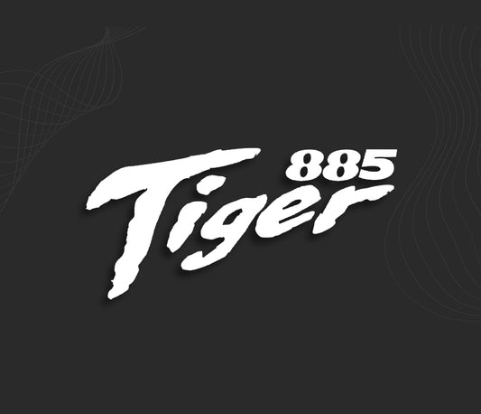 autocollant moto TIGER 885, stickers triumph.