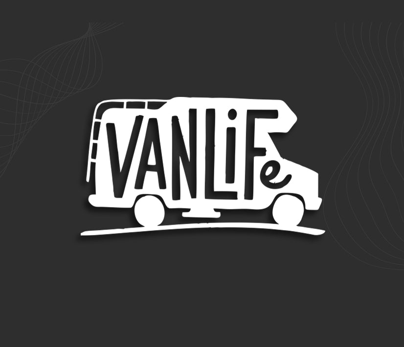 Stickers VAN PLAGE  Autocollant camping car –