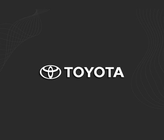 TOYOTA 3 stickers