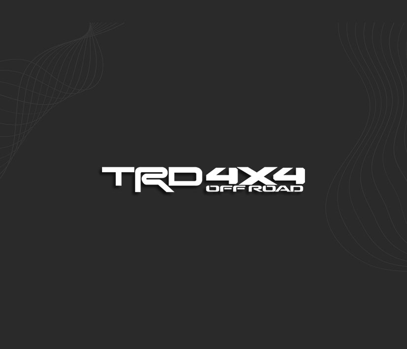 TRD 4x4 Stickers (Toyota)