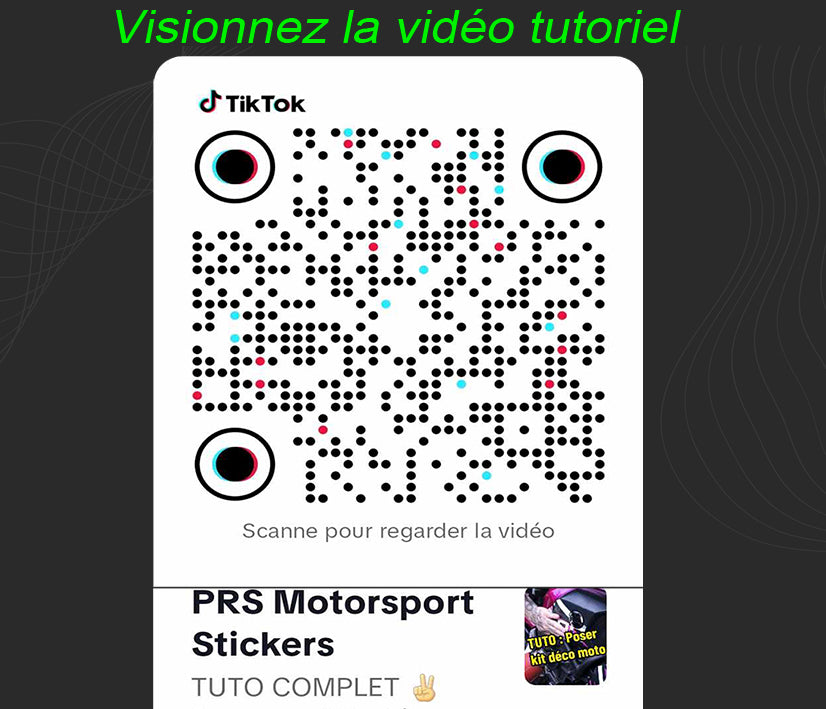 comment poser un covering moto. Kit deco moto. Tutoriel.