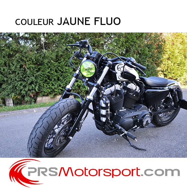 vinyle headlight special optique, film pour phare jaune fluo.