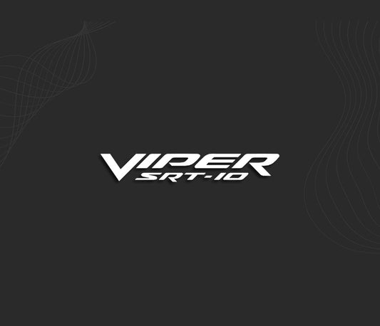 Stickers VIPER SRT-10  (Dodge)