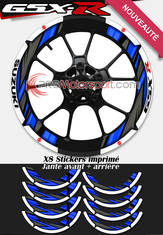 autocollant jante moto x-wrap suzuki gsx-R.