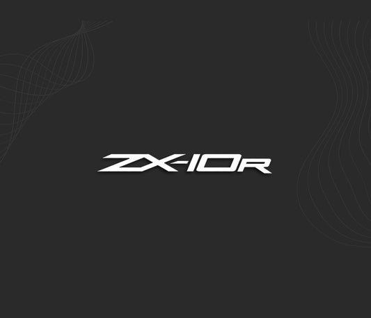 autocollant moto kawasaki, stickers logo zx-10r.