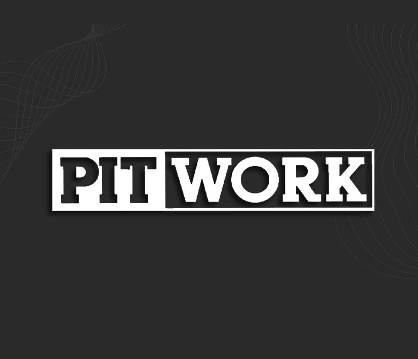 Stickers PITWORK for nissan decals autocollant sponsors automobile. 