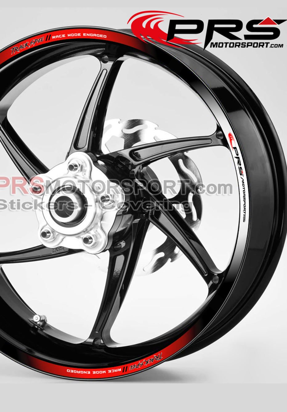 Liseret jante imprimé stickers moto Track Spec. 