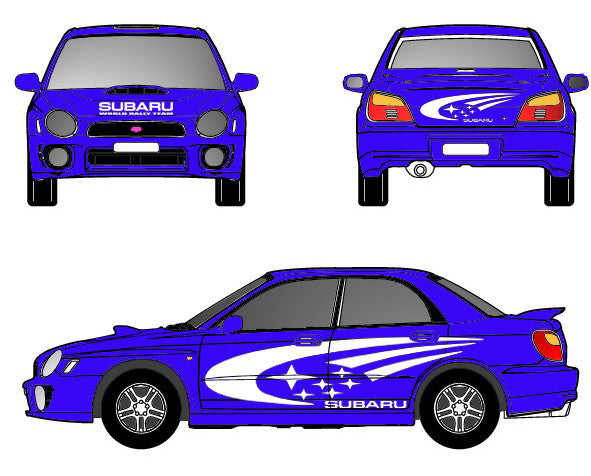 KIT déco Subaru Rally Soft