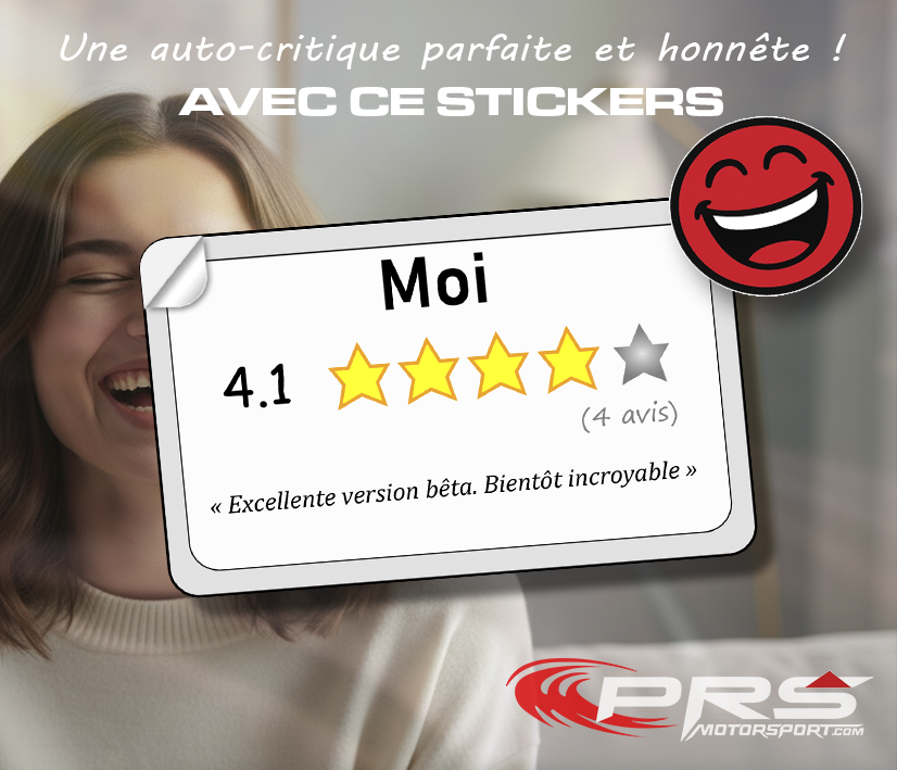 Stickers humoristique avis note étoile autocollant Avis humoristique notez vos potes comme ils le mérite ! système de note à étoile drôle.