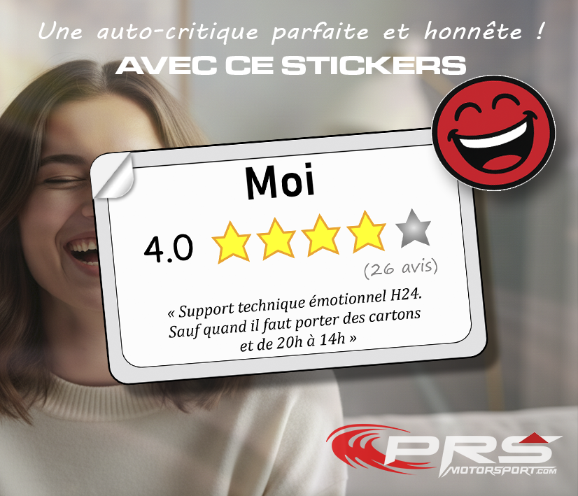 autocollant Humour Avis google stickers drôle humoristique.