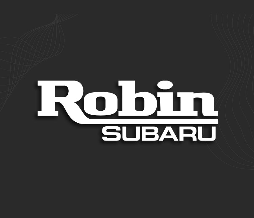 Autocollant voiture Subaru Robin stickers haute qualité pour application sur carrosserie, kit déco auto, pare-brise et toutes autres surfaces lisses. Réalisation sur mesures.
