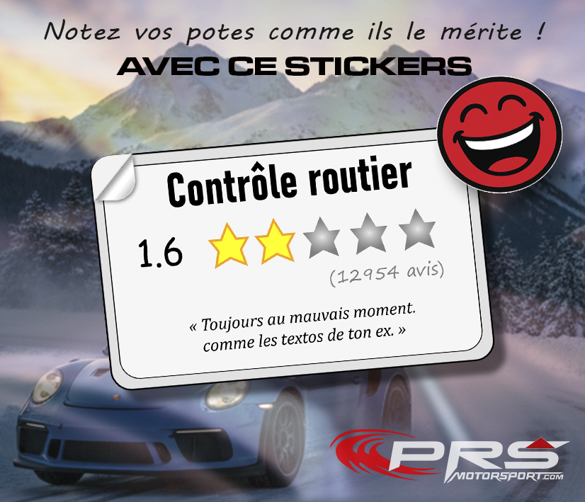Road Control Notice Stickers – PRSmotorsport.com