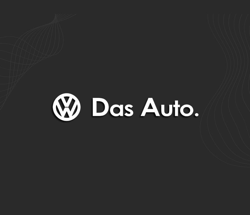 Autocollant voiture VW Das Auto. Stickers carrosserie volkswagen.