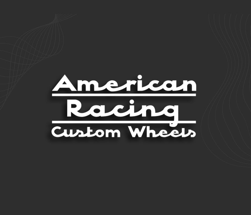 American Racing Sign American Racing logo car sponsors sticker decals – PRSmotorsport.com