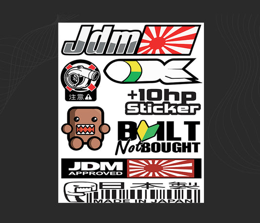 Sticker autocollant JDM voiture- - Déco Sticker Store-5.90€