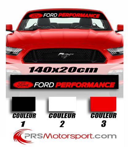 FORD PERFORMANCE sun visor strip