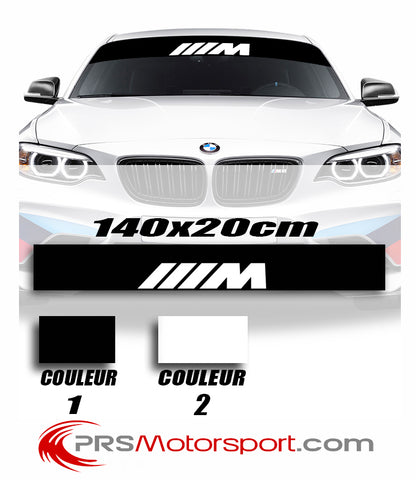 stickers pare soleil voiture. Autocollant BMW M motorsport