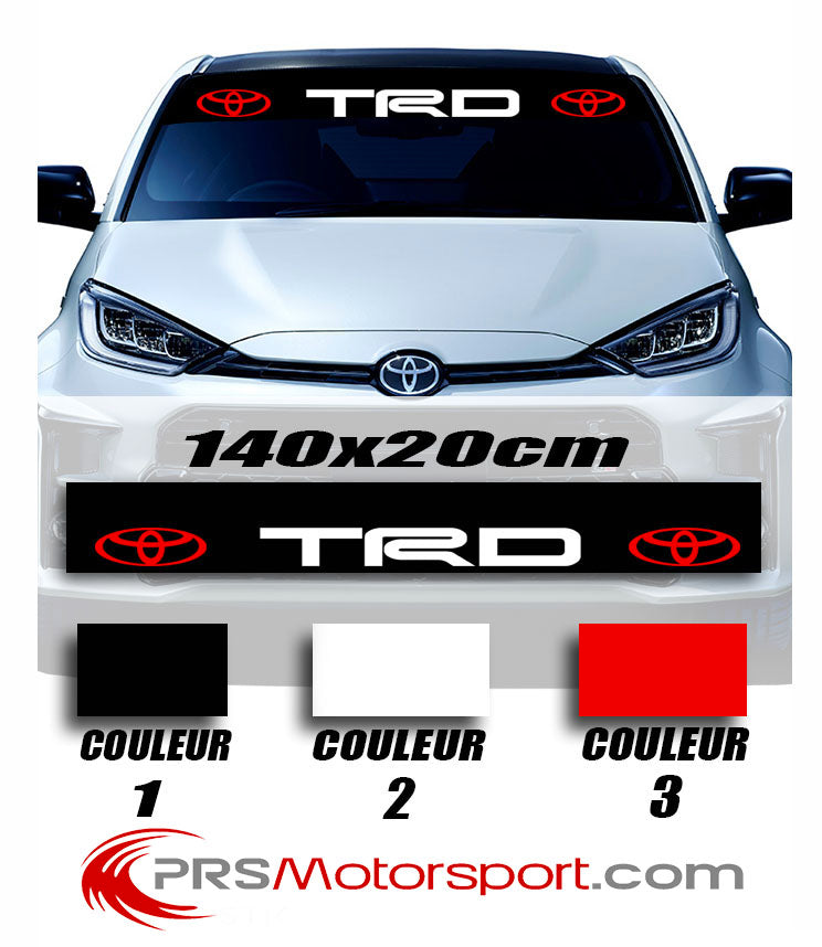 Bande pare soleil TOYOTA TRD