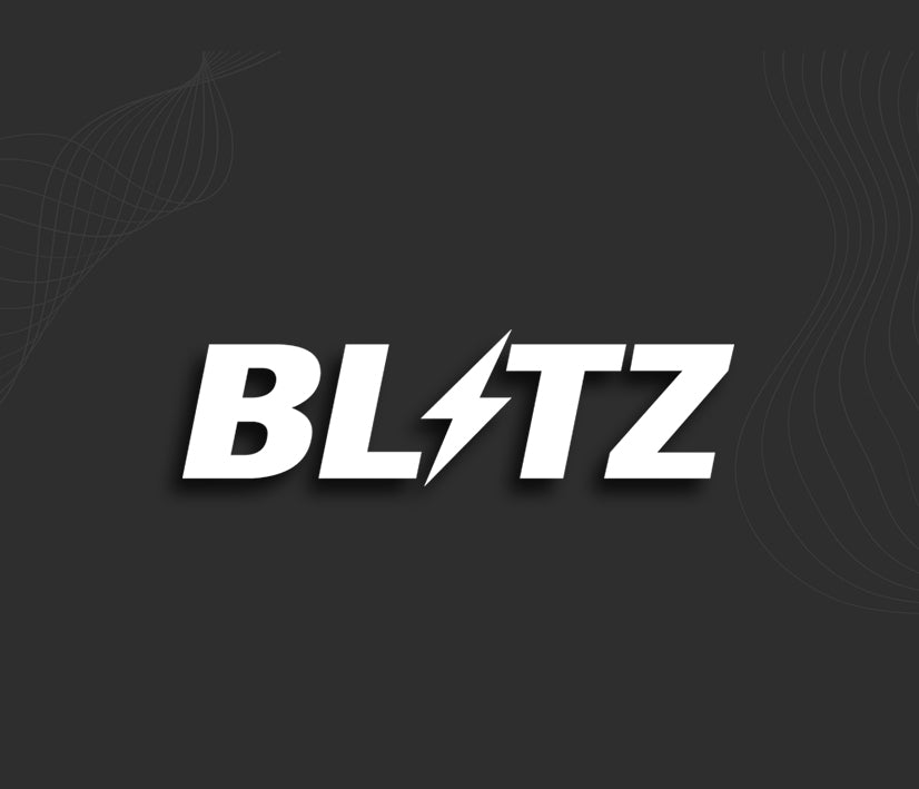 Blitz Racing Sticker Blitz logo car sponsors stickers – PRSmotorsport.com