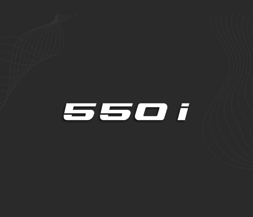 550 i (BMW) stickers