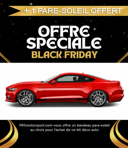 autocollant voiture pas cher black friday promo.