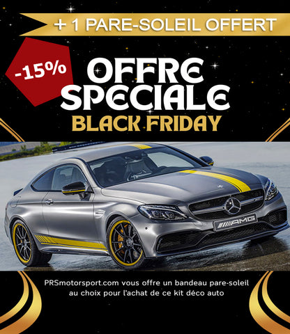 autocollant voiture pas cher black friday promo.