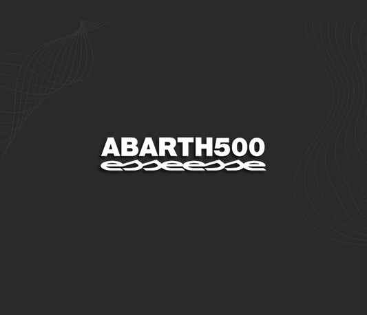 Stickers ABARTH 500 (Fiat)