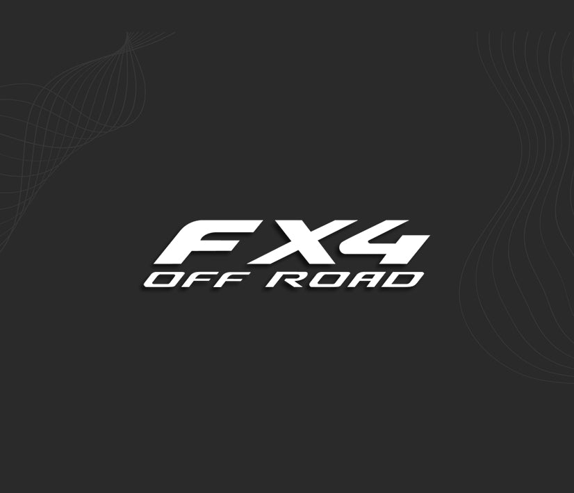 FX4 OFF ROAD Stickers (Ford)