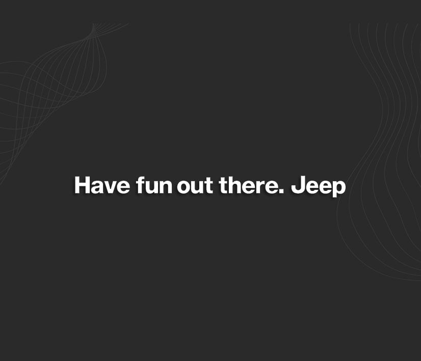 Autocollant pour JEEP, stickers carrosserie 4x4, Have fun out there. JEEP !