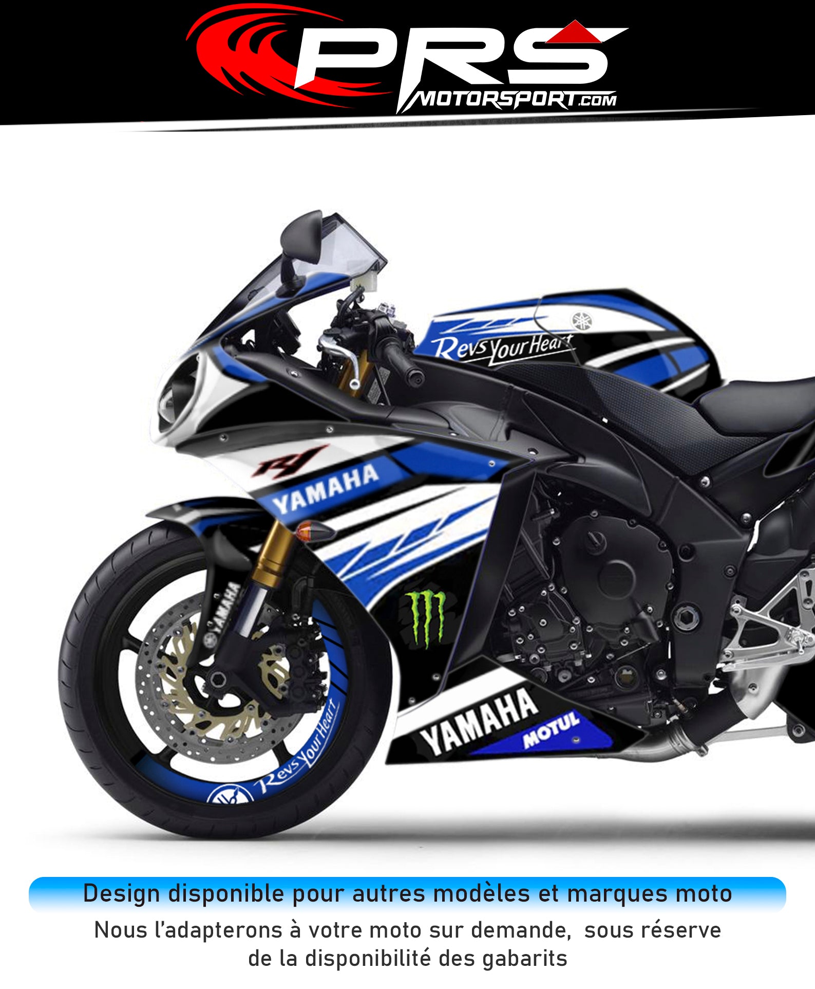 kit déco moto toute marque universelle.