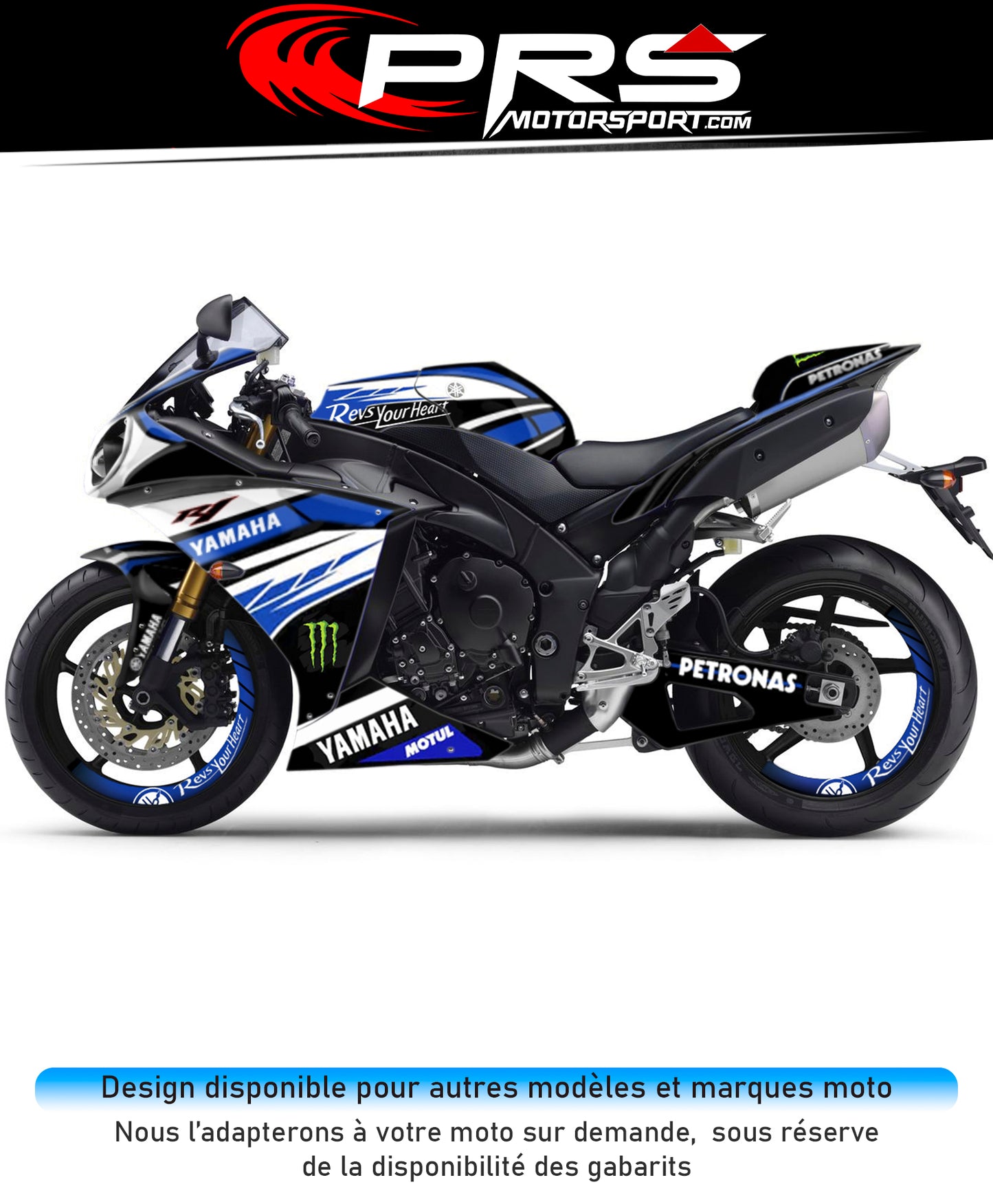 Kit déco yamaha REV YOUR HEART 