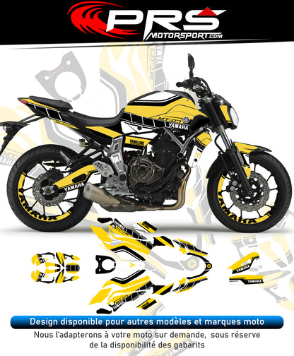kit deco 60th YAMAHA pour toute moto
