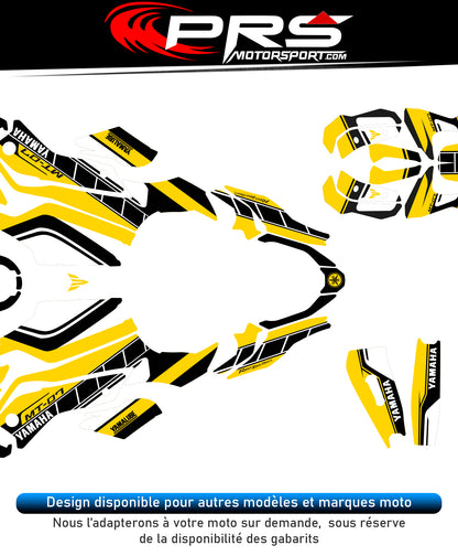 Autocollant kit déco moto YAMAHA mt07 mt-09 mt-10 60e anniversaire.