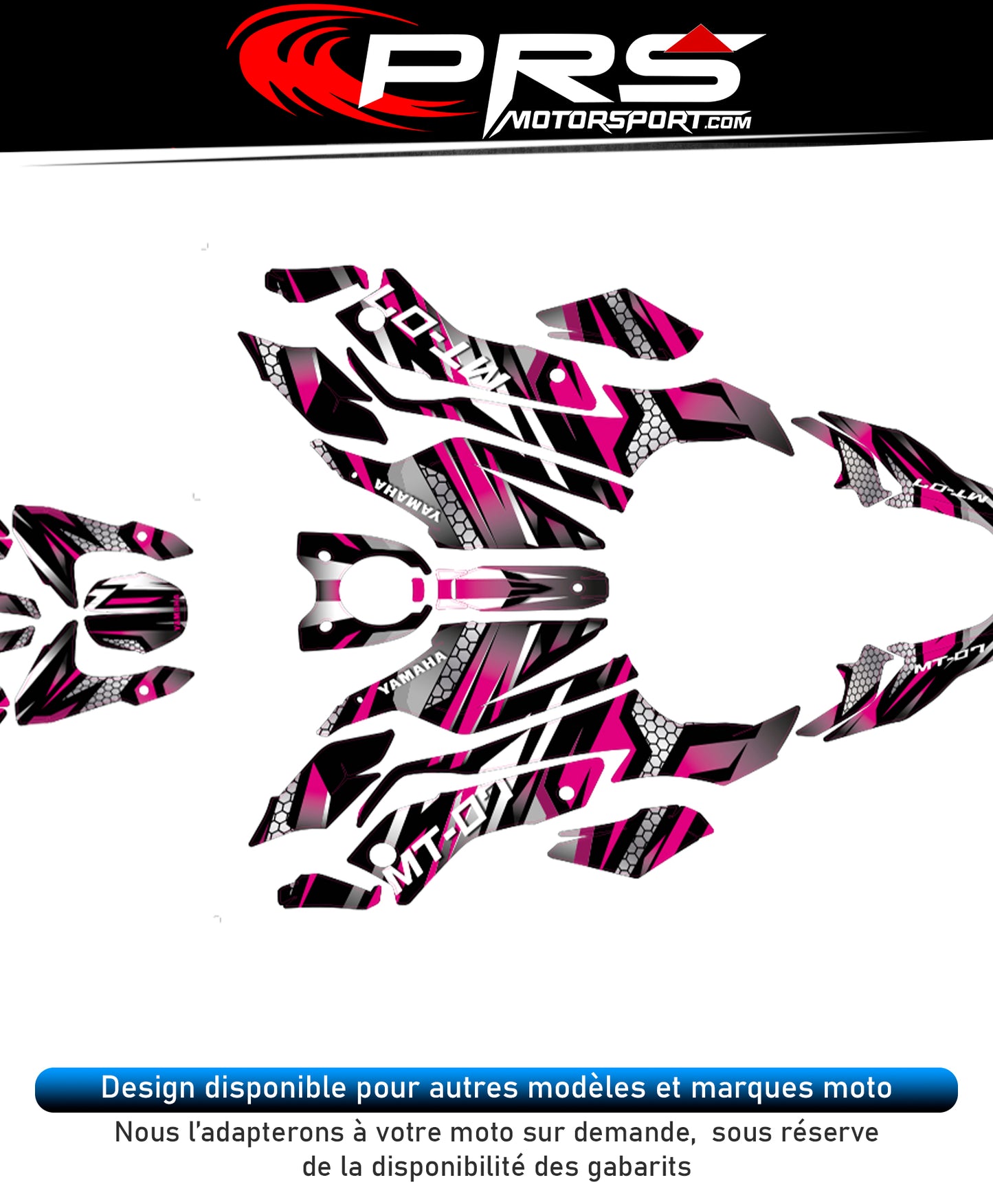 Autocollant moto kit déco YAMAHA.