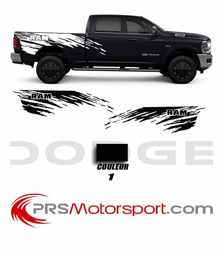 Ram Performance Starters Racing Sticker Kit déco Dodge Ram - Stickers PRSmotorsport – PRSmotorsport.com