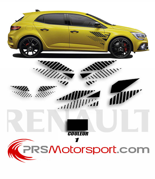 autocollant voiture carrosserie renault RS ULTIME. Stickers rare. 