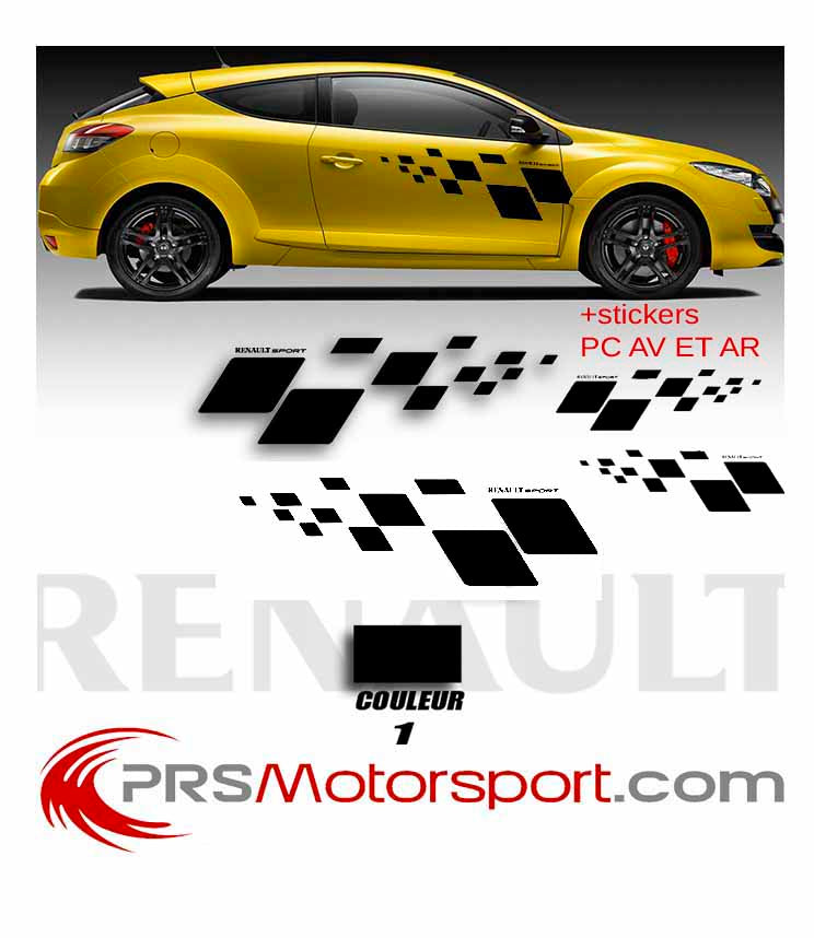 Auto Sticker Renault RENAULT Sport deco kit - PRSmotorsport Car stickers – PRSmotorsport.com