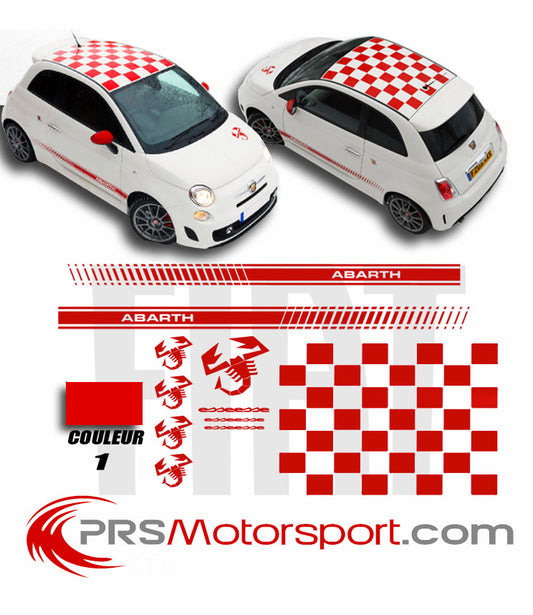 Kit déco FIAT ABARTH Complet
