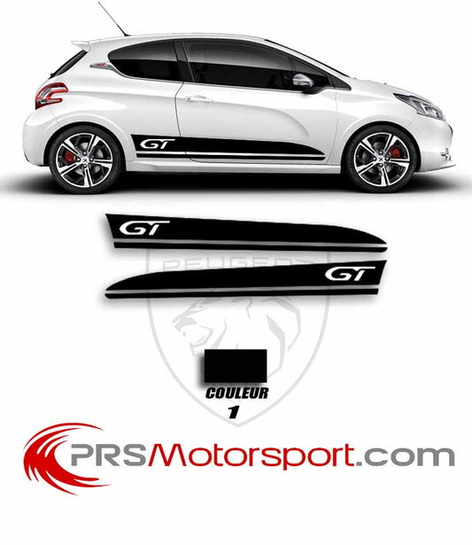 Kit déco bande latérale PEUGEOT GT