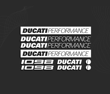 KIT stickers DUCATI 1098