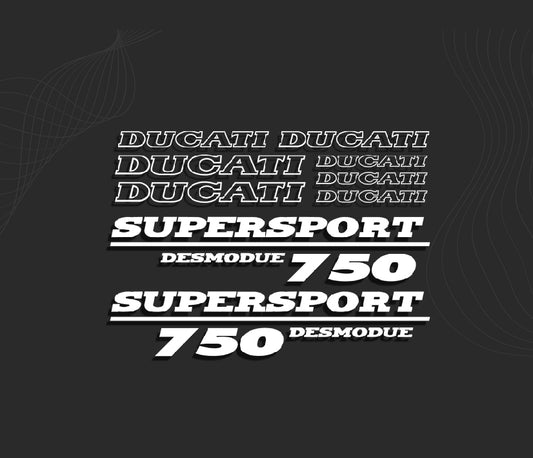 KIT stickers DUCATI 750 Supersport