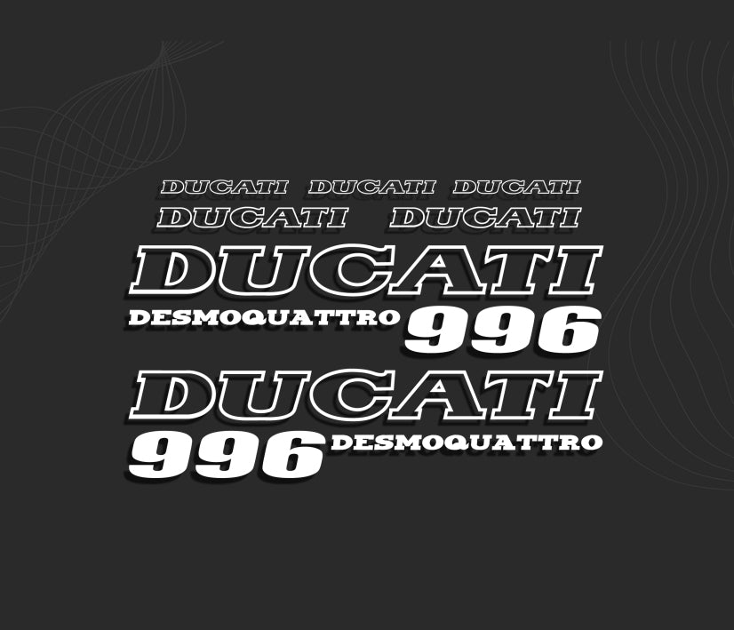 KIT stickers DUCATI 996 DESMO