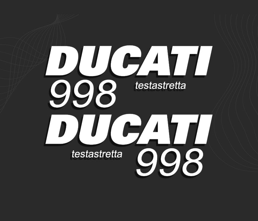 KIT stickers DUCATI 998 TESTASTRETTA