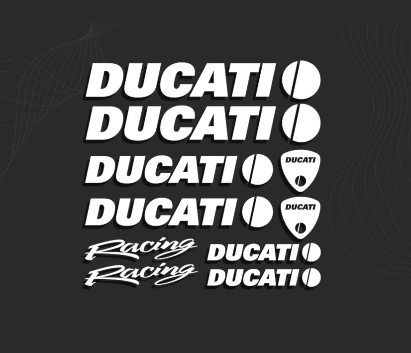 KIT stickers DUCATI RACING