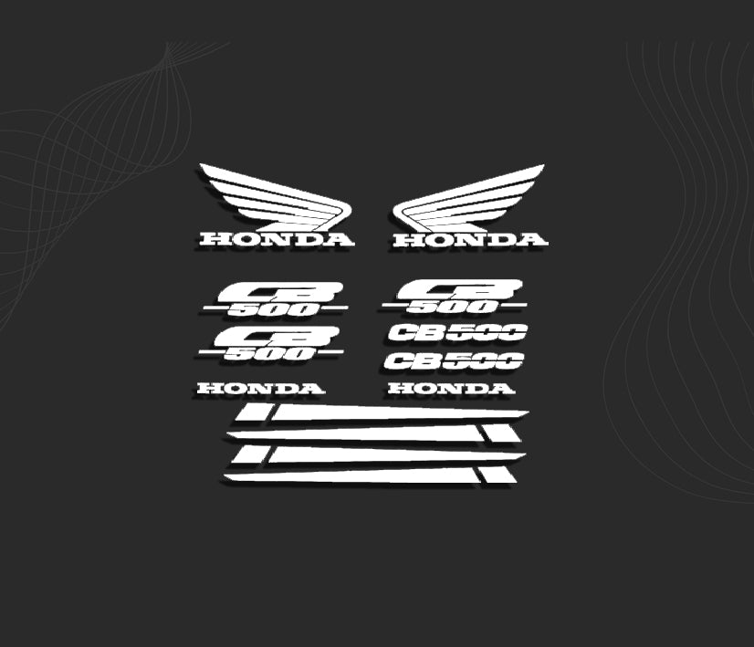 500 Cc Sticker KIT stickers HONDA CB 500 | PRSmotorsport – PRSmotorsport.com