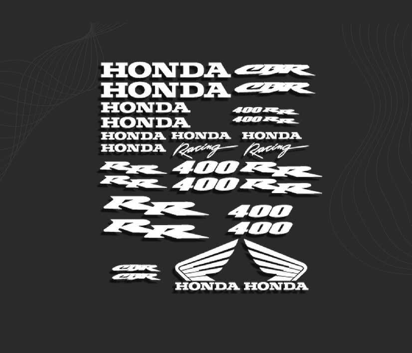 KIT stickers HONDA CBR 400 rr