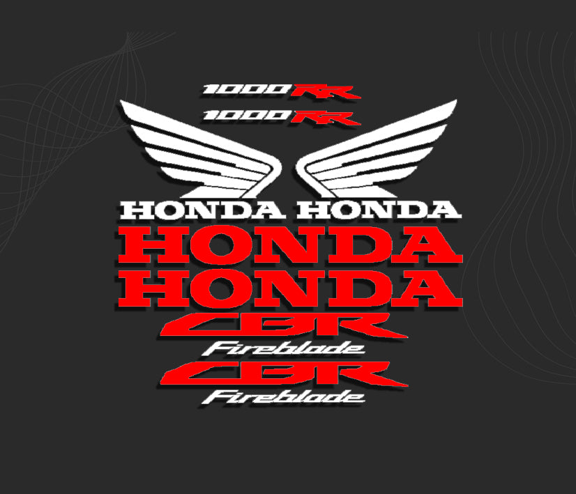 KIT stickers HONDA CBR 1000rr 2010